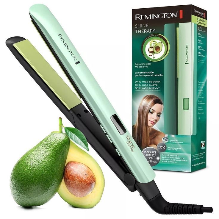 Combo Remington plancha + cepillo Aguacate